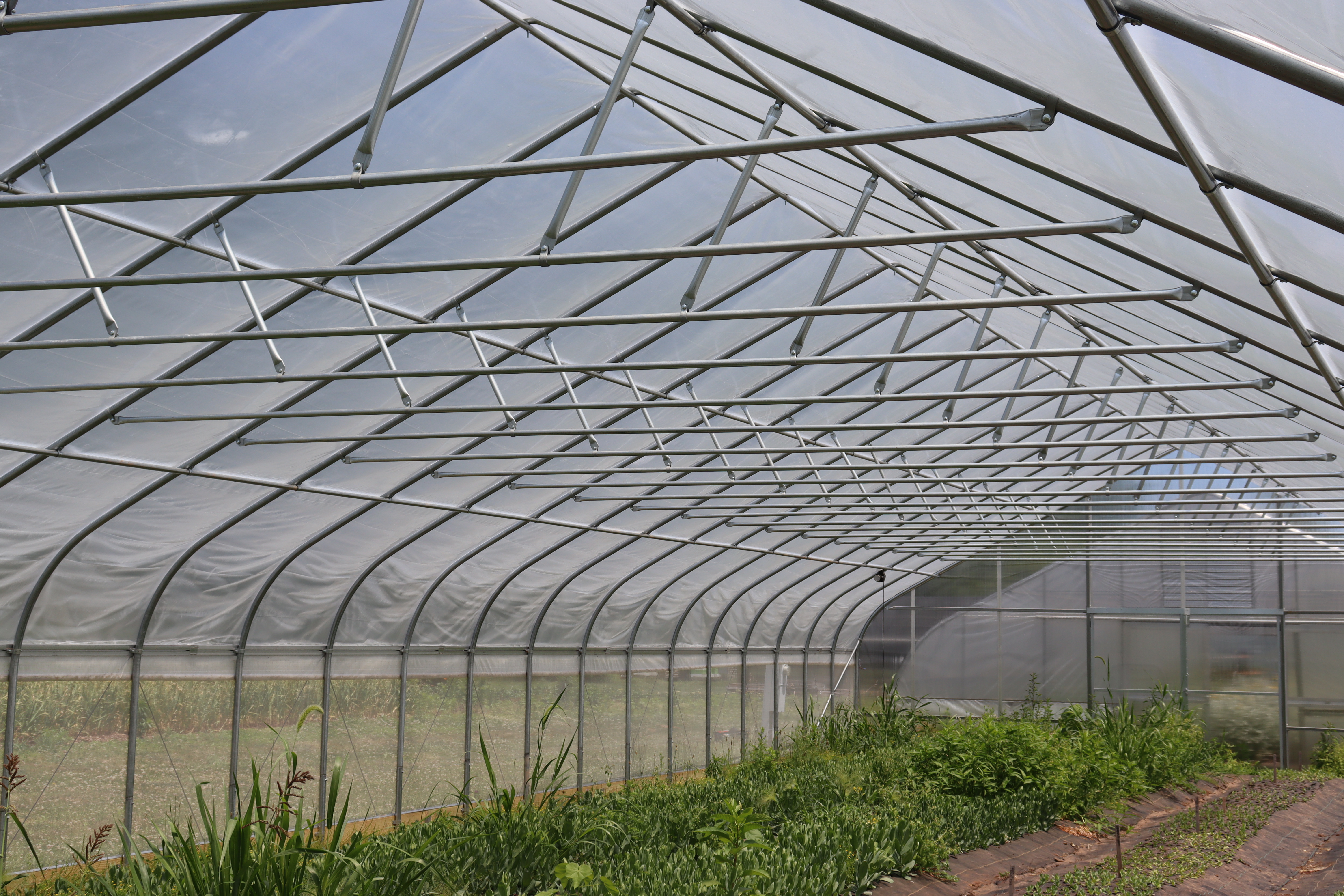 nrcs high tunnel interior frame plastic